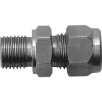 Accessoires - Belimo A-22P-A45 -  Raccord de compression Acier inoxydable G 1/4" (filetage mâle) pour 6 mm avec bague de découpe