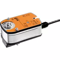 Servomoteur électrique - Belimo   LRF24-SR - Mouvement rotatif, DC 2...10 V, DC 0...10 V, AC 24 V, DC 24 V,  Avec fonction de reour à zéro, 4 [Nm]