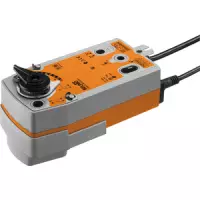 Servomoteur électrique - Belimo   SRF24A-S2-5-O - Mouvement rotatif, ToR [Tout ou rien], AC 24 V, DC 24 V,  Avec fonction de reour à zéro, 20 [Nm]