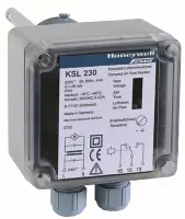 CAPTEURS ToR - Honeywell  KSL230 - Commutateur de débit d'air électronique version compacte - 0.1...30m/s - 230VAC - 130mm - IP65