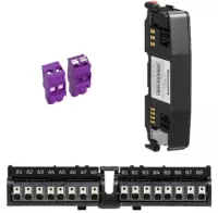  - Honeywell  IO-JUMPER-4-10 - Jumper de sortie relais 4 broches - paquet de 10. Connecte 4 relais communs. Chaque module de relais DO comprend