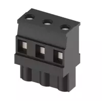  - Honeywell  SCRW-TB-3-BLK7-50 - Bornes à vis pour Optimizer Unitary - Noir(3) (vendu par paquets de 50).
