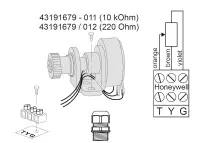 Accessoires -Honeywell 43191679-011- POT.AUX 10KOHMS ML64/ML74