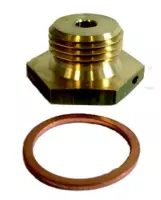 Accessoires - Siemens  WZT-A38 -  Adaptateur G 3/8 B" avec trou fileté pour le montage du capteur DS M10x1 mm, avec joint G 3/8"