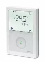  - Siemens  RDG260KN - Thermostat de pièce communicant en KNX. Sorties de régulation modulantes (0/10V DC) ou Tout-ou-Rien; Ventilateur (3-vitesses ou 0/10V DC) ou applications universelles