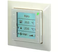  - Siemens  QMX3.P36F - Sonde Encastrable T + Lcd (Affichage Qai, Green Leaf)