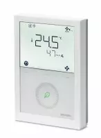  - Siemens  RDG264KN - Wall-mounted room thermostat for fan coil and universal appl, modulatin DC , with CO2
