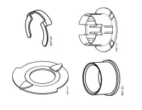 Accessoires - Siemens ASK71.01 -  Kit D'Accessoires, Geb/Gma