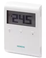 Thermostat RF multizone - Siemens RDD100.1RF -Appareil d'ambiance RDD sans horloge (RF)