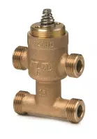 Corps de vanne - Siemens VMP47.10-0.25 -  Corps de vanne -DN 10 -3 voies avec Té de bipasse -0.25 [m³/h]
