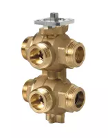 Corps de vanne - Siemens VWG41.20-0.65-2.5 -  Corps de vanne -DN 20 -6 voies -