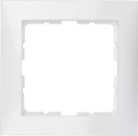 Accessoires - Thermokon 343381 -  Protection boîtier/boîtiers Cadre 1x Berker S.1 blanc polaire brillant