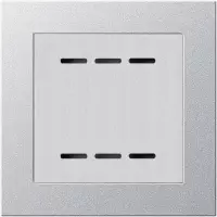 SONDES - Thermokon 188869 -  WRF06 Ni1000 Gira E2 aluminium - Sondes d'Ambiance Climat